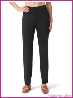 Ponte Straight Leg Pull-On Leggings with Pockets Pull-On Pants